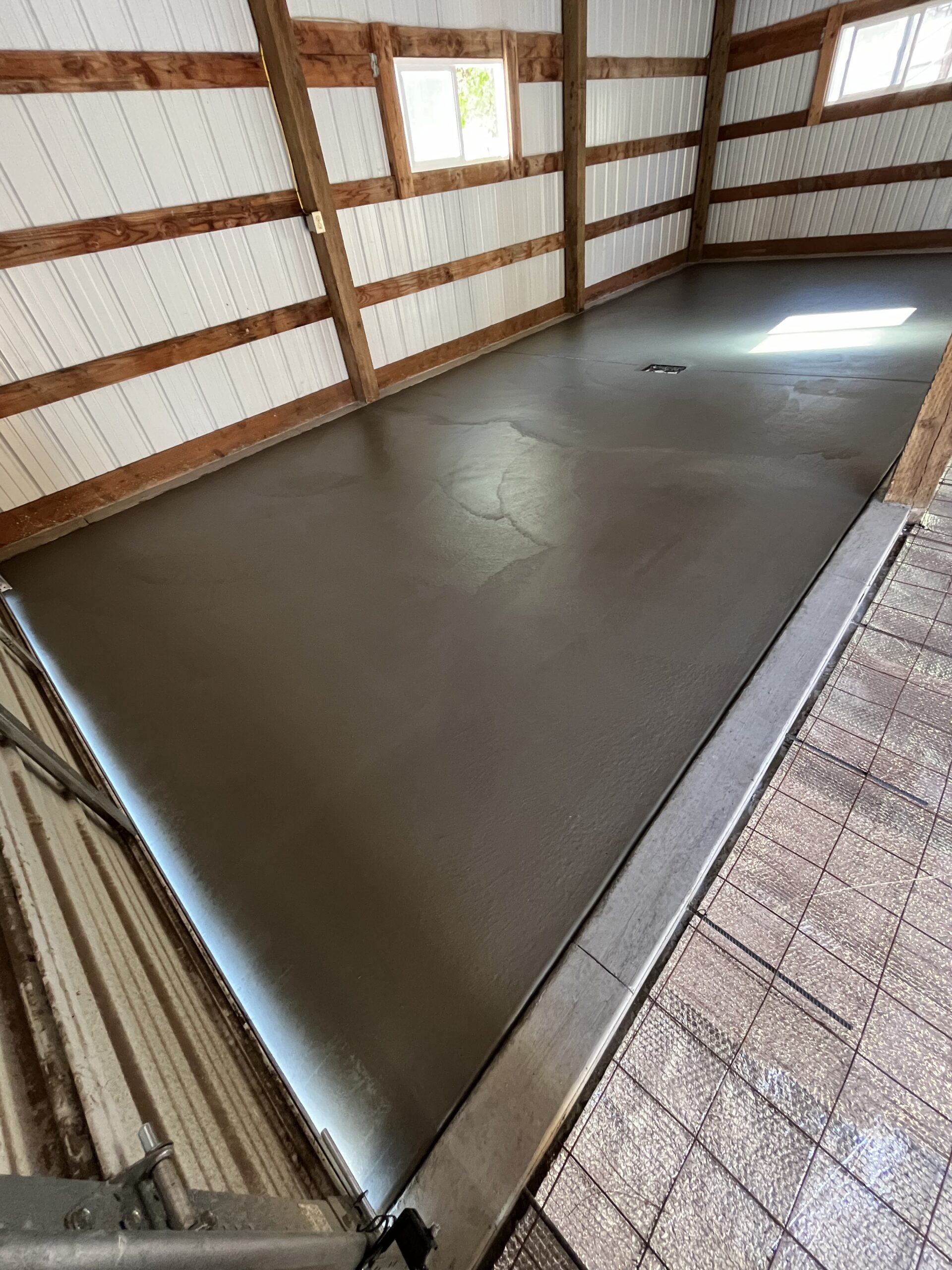Pole barn finishes